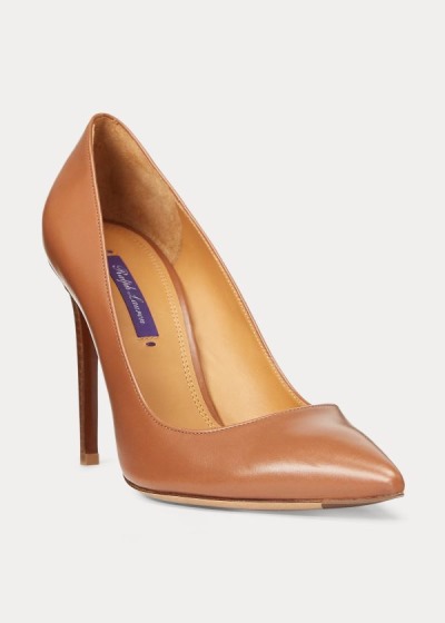 Women's Ralph Lauren Celia Calfskin Pumps | 908163PFZ